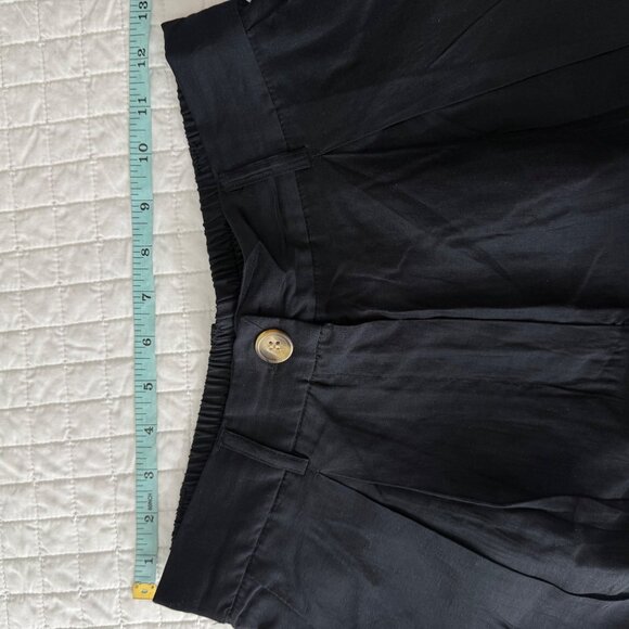 House Of Harlow 1960 Black 3-Piece Set W/ Button Detail & Elastic Waist Fit - Picture 4 of 16